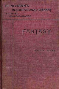 Cover of Fantasy A Novel