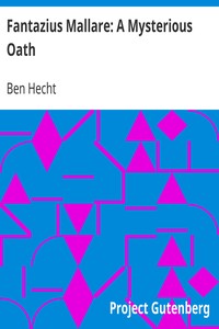 Cover of Fantazius Mallare A Mysterious Oath
