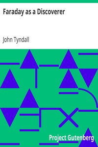 Cover of Faraday as a Discoverer