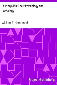 Cover of Fasting Girls Their Physiology and Pathology