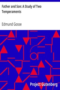 Cover of Father and Son A Study of Two Temperaments