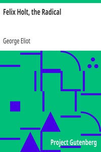 Cover of Felix Holt, the Radical