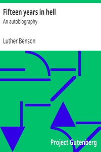 Cover of Fifteen years in hell