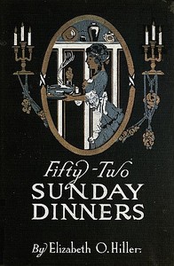 Cover of Fifty-two Sunday dinners