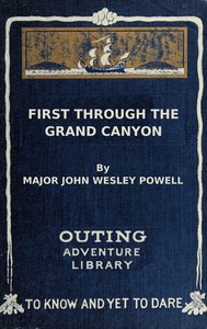 Cover of First through the Grand Canyon