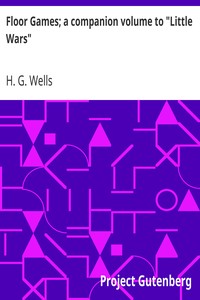 Cover of Floor Games; a companion volume to Little Wars