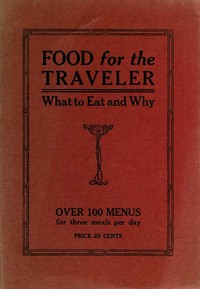 Cover of Food for the traveler
