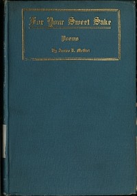 Cover of For Your Sweet Sake Poems