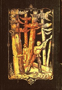 Cover of Forest Life and Forest Trees comprising winter camp-life among the loggers, and wild-wood adventure