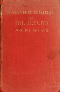 Cover of A Candid History of the Jesuits