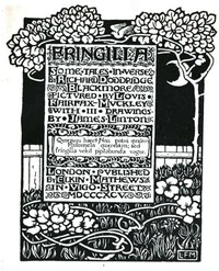 Cover of Fringilla Some Tales In Verse