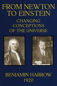 Cover of From Newton to Einstein Changing Conceptions of the Universe
