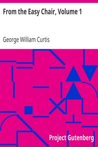 Cover of From the Easy Chair, Volume 1