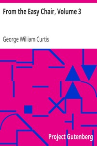 Cover of From the Easy Chair, Volume 3