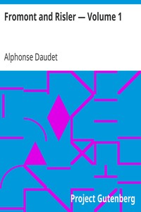 Cover of Fromont and Risler — Volume 1