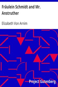 Cover of Fräulein Schmidt and Mr. Anstruther