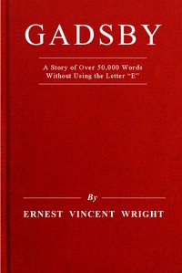 Cover of Gadsby