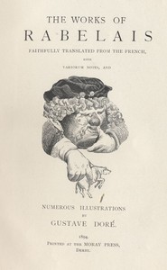 Cover of Gargantua and Pantagruel, Illustrated, Book 4