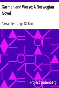 Cover of Garman and Worse A Norwegian Novel