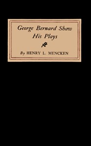 Cover of George Bernard Shaw His Plays