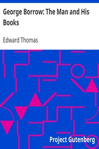 Cover of George Borrow The Man and His Books