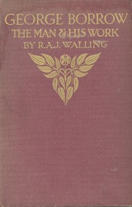 Cover of George Borrow, the Man and His Work