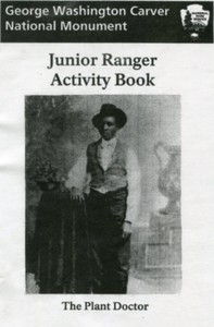 Cover of George Washington Carver National Monument Junior Ranger Activity Book The Plant Doctor