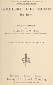 Cover of Goodbird the Indian His Story