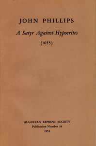 Cover of A Satyr Against Hypocrites