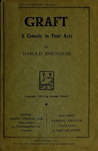 Cover of Graft A Comedy in Four Acts