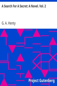 Cover of A Search For A Secret A Novel. Vol. 2