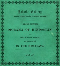 Cover of Grand moving diorama of Hindostan