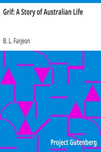 Cover of Grif A Story of Australian Life