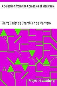 Cover of A Selection from the Comedies of Marivaux