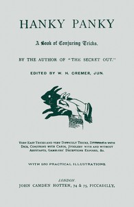 Cover of Hanky Panky