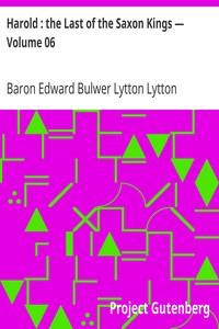 Cover of Harold the Last of the Saxon Kings — Volume 06