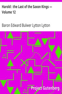 Cover of Harold the Last of the Saxon Kings — Volume 12