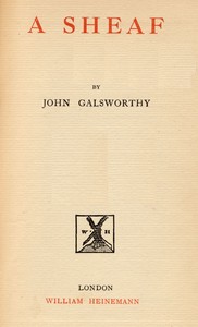 Cover of A Sheaf