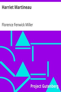 Cover of Harriet Martineau