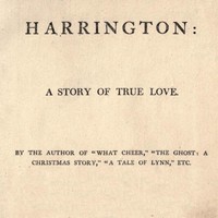 Cover of Harrington A Story of True Love