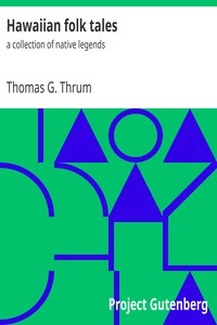 Cover of Hawaiian folk tales