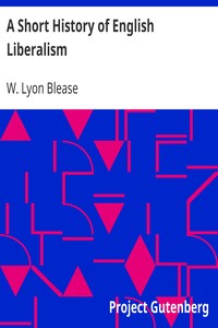 Cover of A Short History of English Liberalism
