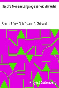 Cover of Heath's Modern Language Series Mariucha