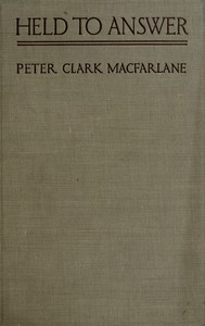 Cover of Held to Answer A Novel