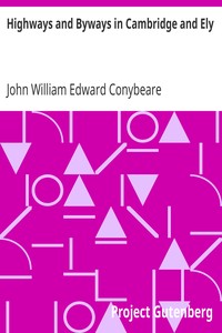 Cover of Highways and Byways in Cambridge and Ely