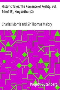 Cover of Historic Tales The Romance of Reality. Vol. 14 (of 15), King Arthur (2)