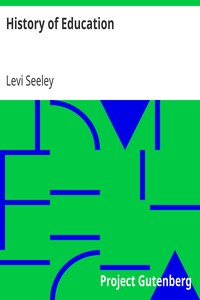 Cover of History of Education
