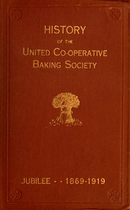 Cover of History of the United Co-operative Baking Society Ltd