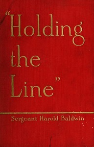 Cover of Holding the line