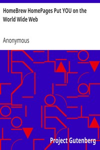 Cover of HomeBrew HomePages Put YOU on the World Wide Web